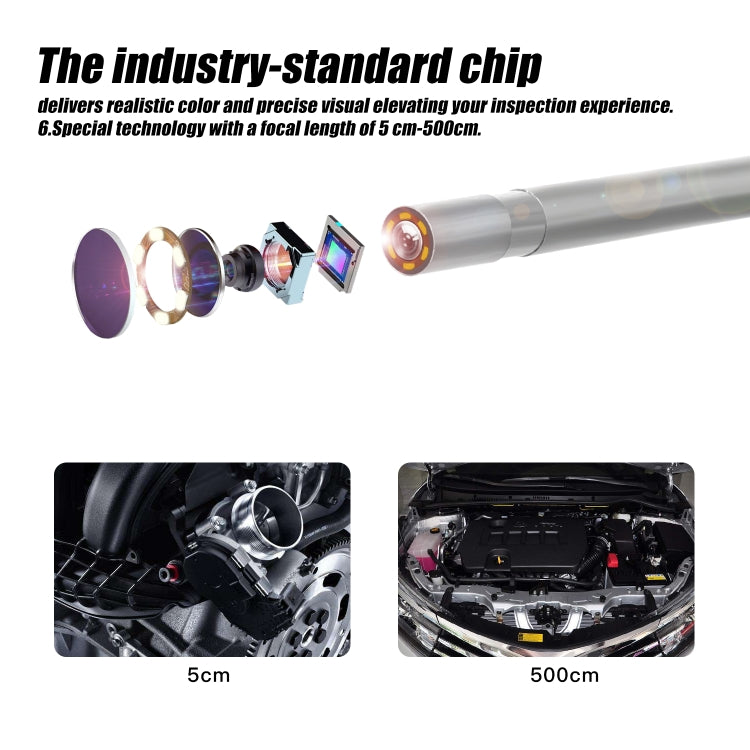 F240 3.9mm HD 1080P IP67 Waterproof WiFi Direct Connection Digital Endoscope, Cable Length:2m(Black) -  by buy2fix | Online Shopping UK | buy2fix