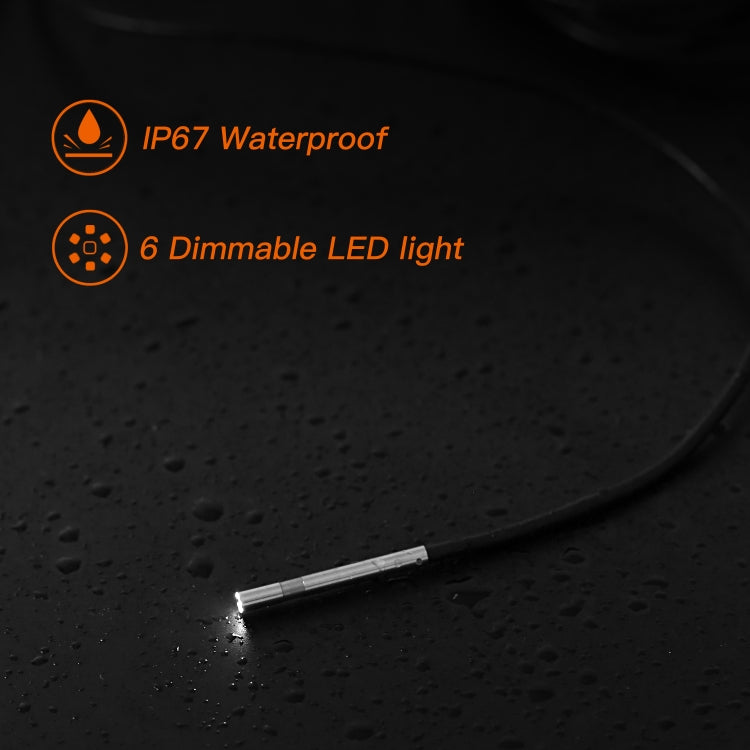 F240 3.9mm HD 1080P IP67 Waterproof WiFi Direct Connection Digital Endoscope, Cable Length:2m(Black) -  by buy2fix | Online Shopping UK | buy2fix