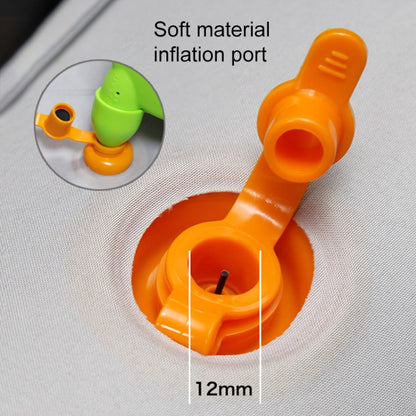 Z4 PVC Small Square Stool Universal Car Travel Inflatable Stool by buy2fix