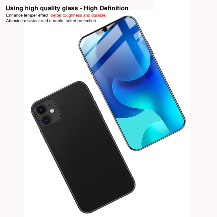 For iPhone 12 Mini IMAK 9H Full Screen Tempered Glass Film Pro+ Series - iPhone 12 mini Tempered Glass by imak | Online Shopping UK | buy2fix