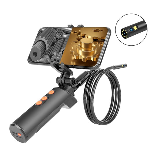 F280 1080P IP68 Waterproof Dual Camera WiFi Digital Endoscope, Length:1m Snake Tube(Black) -  by buy2fix | Online Shopping UK | buy2fix