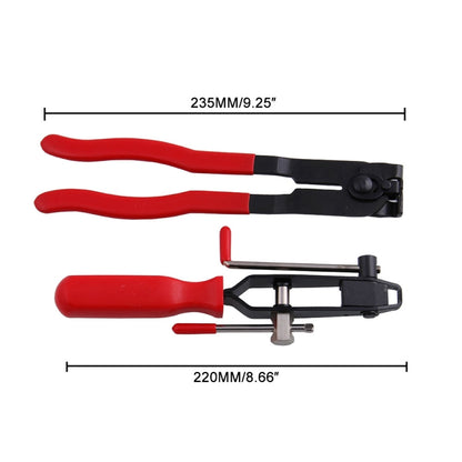 2 in 1 Car CV Joint Boot Clamps Pliers Car Banding Tools Kit Set - Hand Tool Sets by buy2fix | Online Shopping UK | buy2fix