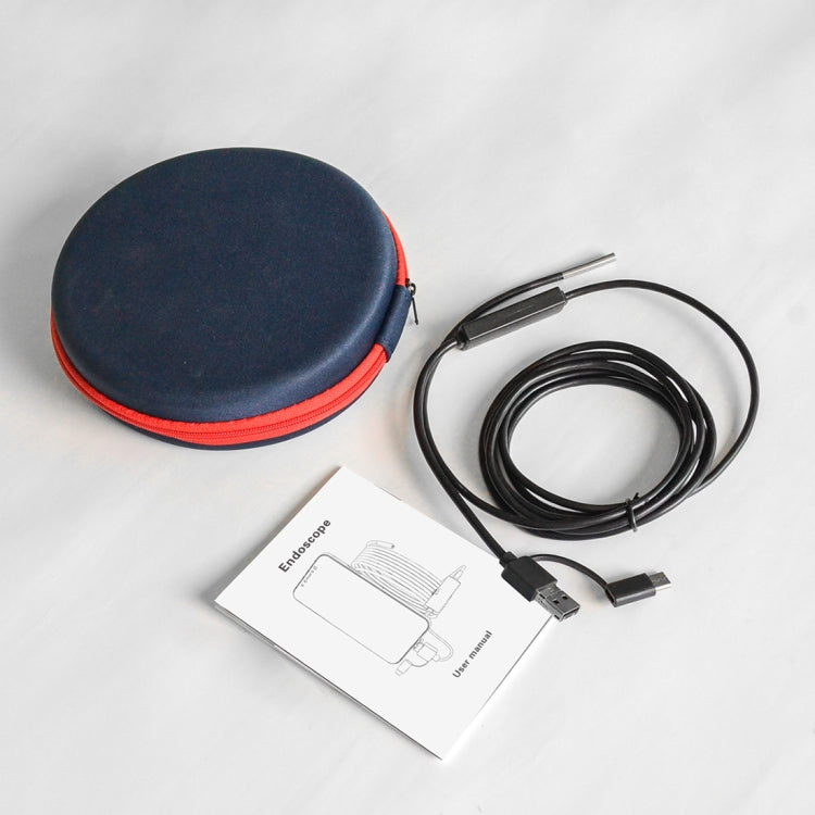 inskam107 3.9mm 3 In 1 HD Waterproof Industry Digital Endoscope Inspection Camera, Length:5m Hard Cable -  by buy2fix | Online Shopping UK | buy2fix