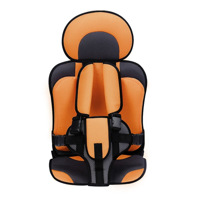 Car Portable Children Safety Seat, Size:50 x 33 x 21cm (For 0-5 Years Old)(Orange + Black) by buy2fix