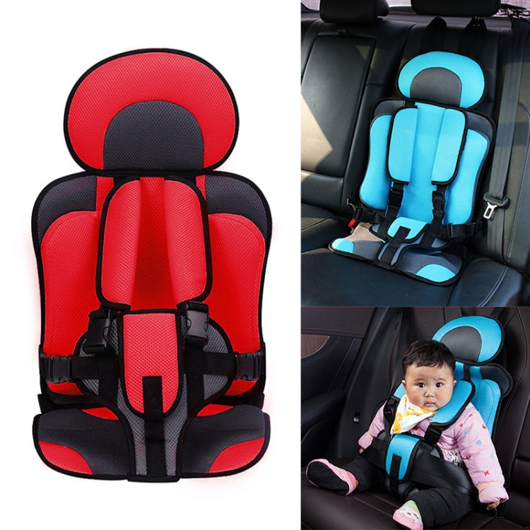 Car Portable Children Safety Seat, Size:50 x 33 x 21cm (For 0-5 Years Old)(Red + Black) by buy2fix