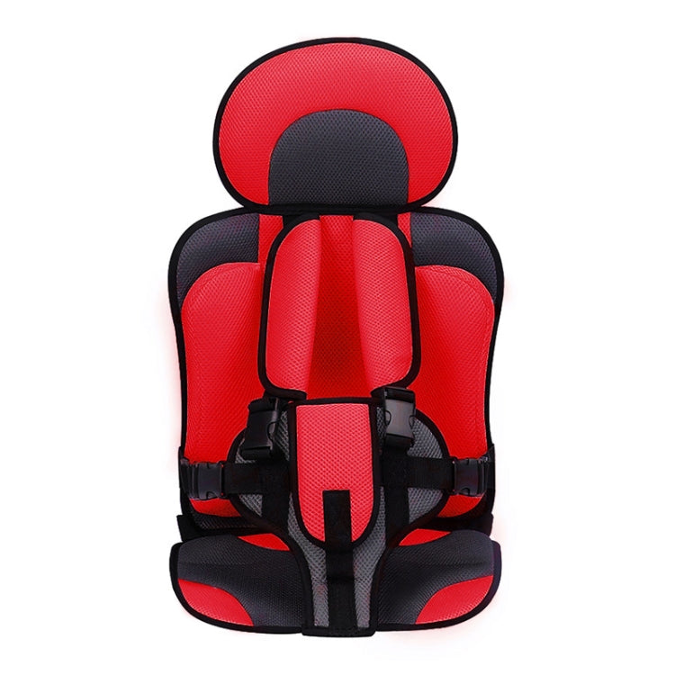 Car Portable Children Safety Seat, Size:50 x 33 x 21cm (For 0-5 Years Old)(Red + Black) by buy2fix