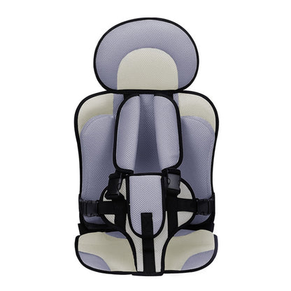 Car Portable Children Safety Seat, Size:50 x 33 x 21cm (For 0-5 Years Old)(Beige + Grey) by buy2fix