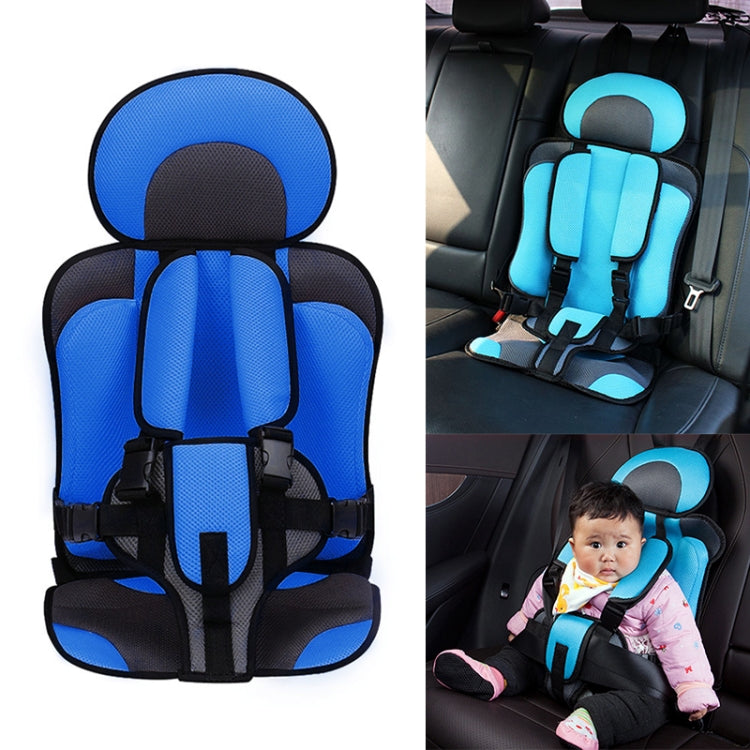 Car Portable Children Safety Seat, Size:50 x 33 x 21cm (For 0-5 Years Old)(Dark Blue + Black) by buy2fix