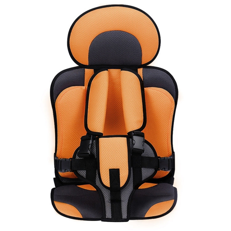 Car Portable Children Safety Seat, Size:54 x 36 x 25cm (For 3-12 Years Old)(Orange + Black) - Seat Accessories by buy2fix | Online Shopping UK | buy2fix