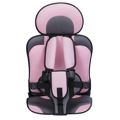 Car Portable Children Safety Seat, Size:54 x 36 x 25cm (For 3-12 Years Old)(Pink + Grey) by buy2fix