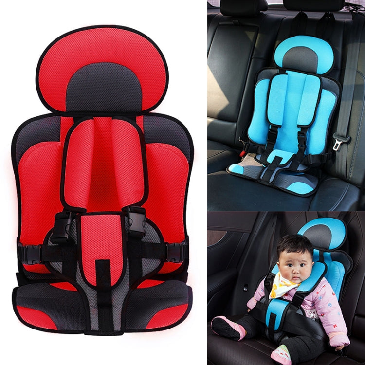Car Portable Children Safety Seat, Size:54 x 36 x 25cm (For 3-12 Years Old)(Red + Black) by buy2fix