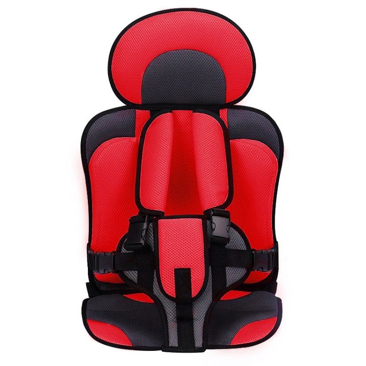 Car Portable Children Safety Seat, Size:54 x 36 x 25cm (For 3-12 Years Old)(Red + Black) by buy2fix