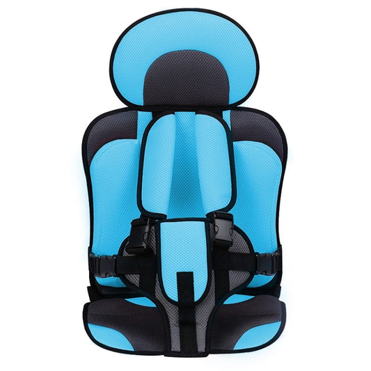 Car Portable Children Safety Seat, Size:54 x 36 x 25cm (For 3-12 Years Old)(Light Blue + Grey) by buy2fix