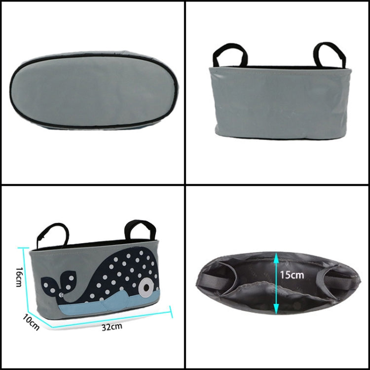 Car Baby Storage Bag Electromobile Bicycle Cart Storage Bag Hanging Bag with Cover(SKU-07-Dog) by buy2fix