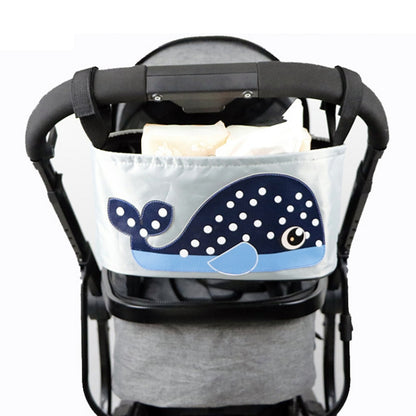 Car Baby Storage Bag Electromobile Bicycle Cart Storage Bag Hanging Bag with Cover(SKU-07-Dog) by buy2fix