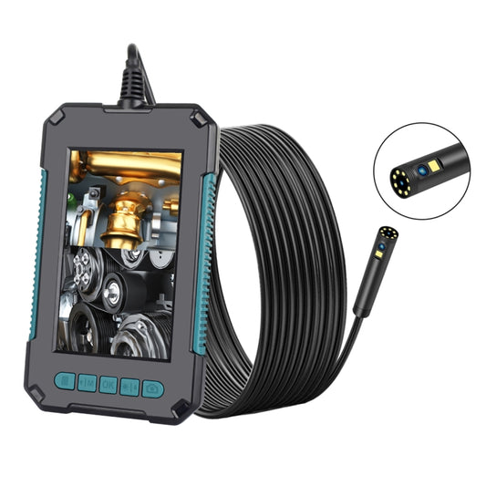 P40 8mm 1080P IP68 Waterproof 4.3 inch Highlight Screen Dual Camera Digital Endoscope, Length:10m Hard Cable -  by buy2fix | Online Shopping UK | buy2fix