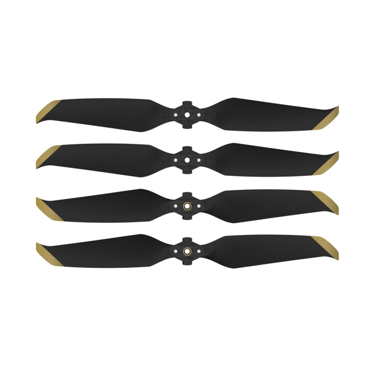 2 Pairs Sunnylife 7238F-2 For DJI Mavic Air 2 / Air 2S Low Noise Quick-release Propellers(Gold) - DIY Propeller by buy2fix | Online Shopping UK | buy2fix