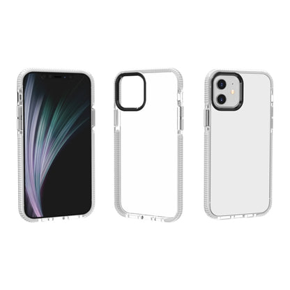 For iPhone 12 / 12 Pro Shockproof High Transparency TPU Protective Case(White) by buy2fix