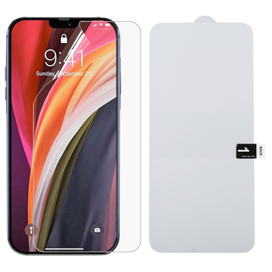 For iPhone 12 Pro Max Full Screen Protector Explosion-proof Hydrogel Film - Front Protector by buy2fix | Online Shopping UK | buy2fix
