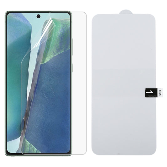 For Samsung Galaxy Note20 Full Screen Protector Explosion-proof Hydrogel Film - For Samsung by buy2fix | Online Shopping UK | buy2fix