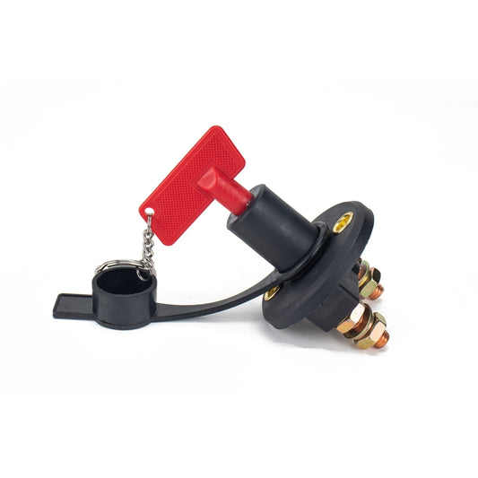 200A Car Battery Selector Isolator Disconnect Rotary Switch Cut with 2 Keys - Car Switches by buy2fix | Online Shopping UK | buy2fix
