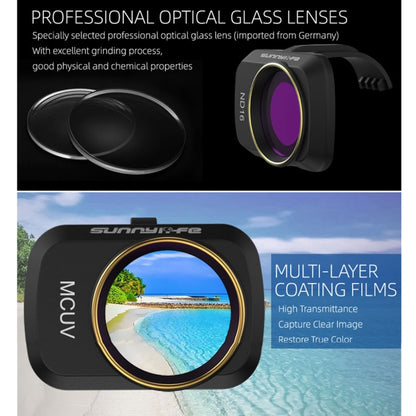 Sunnylife MM-FI9250 Lens Filter For DJI Mini 4K/Mini 2 SE/Mini SE/Mini 2/Mavic Mini - Lens Filter by Sunnylife | Online Shopping UK | buy2fix