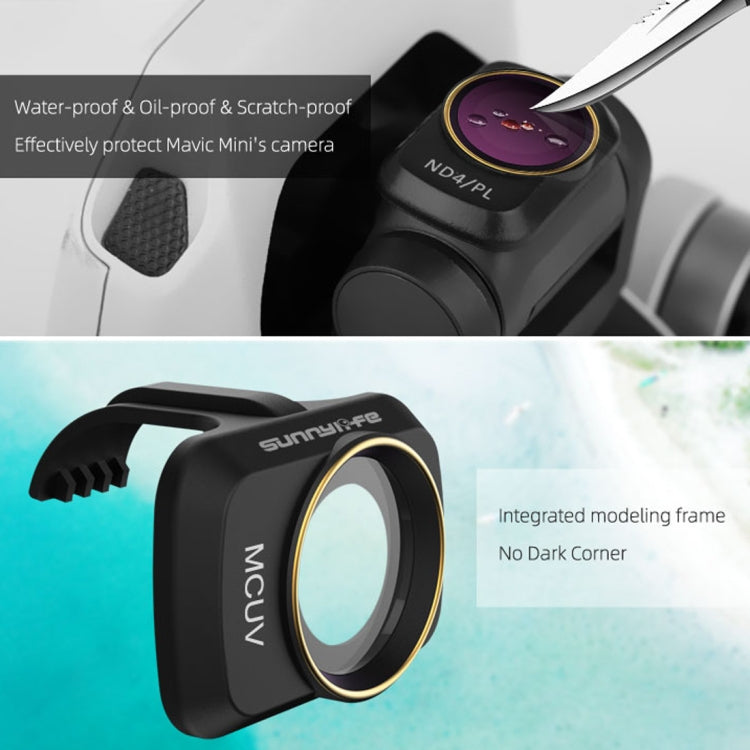 Sunnylife MM-FI9250 Lens Filter For DJI Mini 4K/Mini 2 SE/Mini SE/Mini 2/Mavic Mini - Lens Filter by Sunnylife | Online Shopping UK | buy2fix