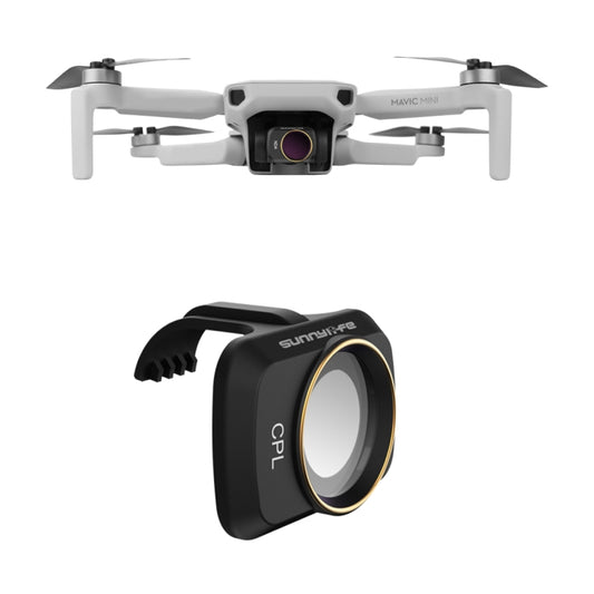 Sunnylife MM-FI9253 For DJI Mavic Mini / Mini 2 Drone CPL Lens Filter - Lens Filter by Sunnylife | Online Shopping UK | buy2fix