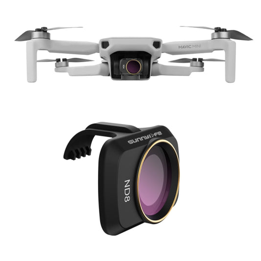 Sunnylife MM-FI9251 For DJI Mavic Mini / Mini 2 Drone ND8 Lens Filter - Lens Filter by Sunnylife | Online Shopping UK | buy2fix