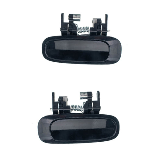 2 PCS Car Rear Door Outside Handle 69240-02040+69240-02040 for Toyota Corolla 1998-2002 - Door Handles by buy2fix | Online Shopping UK | buy2fix