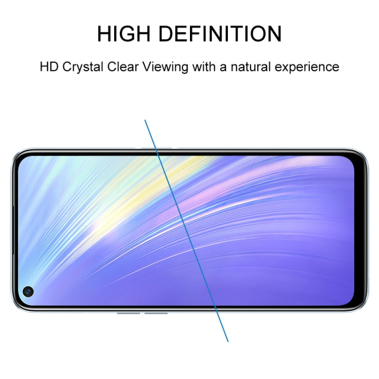 For OPPO Realme 6 Full Glue Full Screen Tempered Glass Film - Realme Tempered Glass by buy2fix | Online Shopping UK | buy2fix