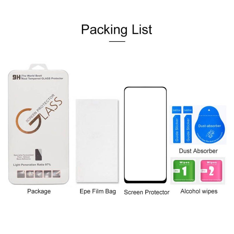 For OPPO Realme 6 Full Glue Full Screen Tempered Glass Film - Realme Tempered Glass by buy2fix | Online Shopping UK | buy2fix
