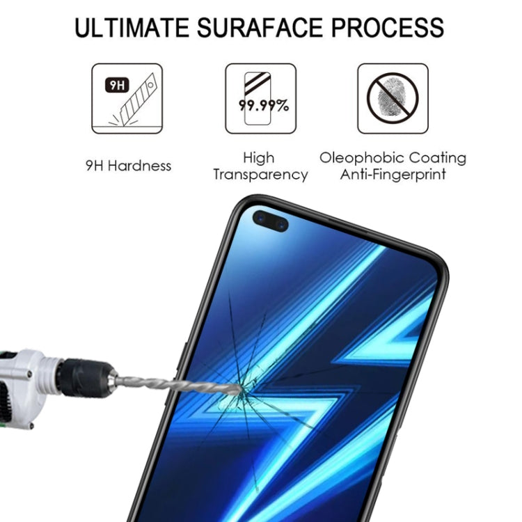 For OPPO Realme 6 Pro Full Glue Full Screen Tempered Glass Film - Realme Tempered Glass by buy2fix | Online Shopping UK | buy2fix
