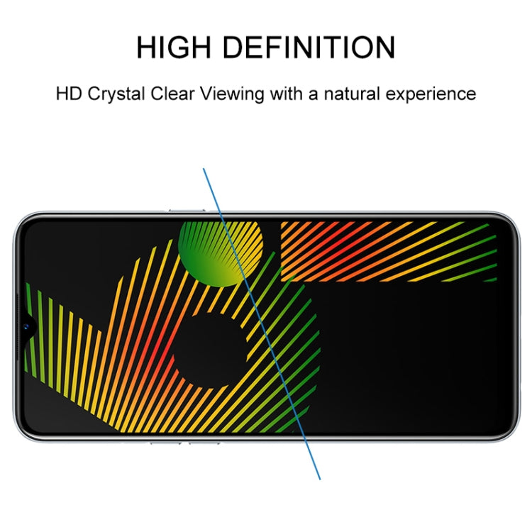 For OPPO Realme 6i Full Glue Full Screen Tempered Glass Film - Realme Tempered Glass by buy2fix | Online Shopping UK | buy2fix