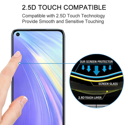 For OPPO Realme 6 25 PCS Full Glue Full Screen Tempered Glass Film - Realme Tempered Glass by buy2fix | Online Shopping UK | buy2fix