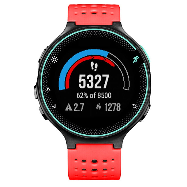 For Garmin Forerunner 235 Two-color Watch Band(Red Black) - Watch Bands by buy2fix | Online Shopping UK | buy2fix