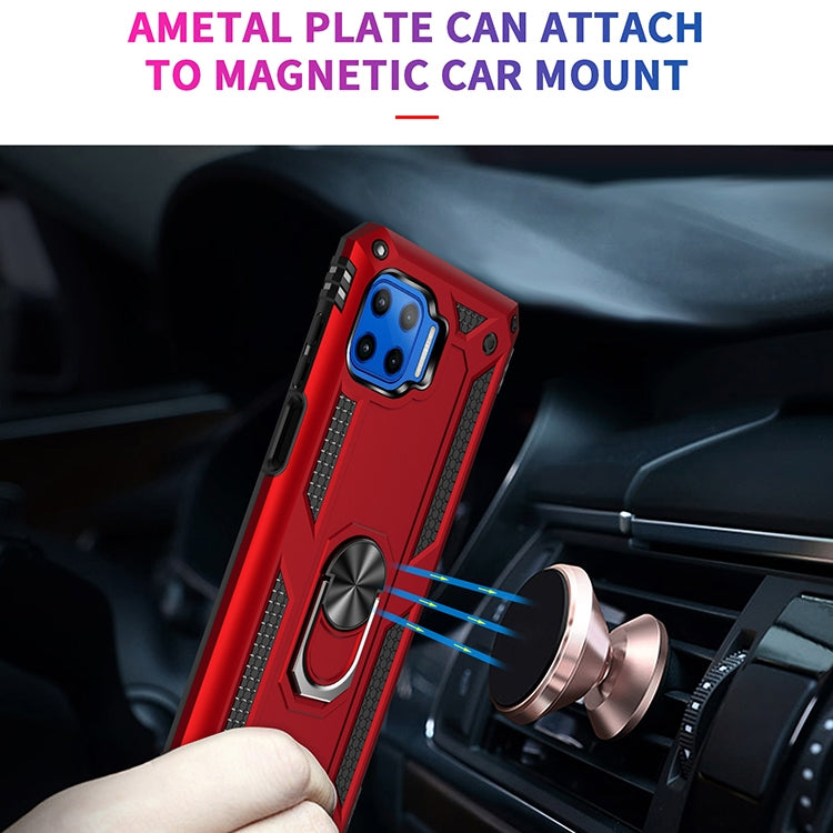 For Motorola Moto G 5G Plus Shockproof TPU + PC Protective Case with 360 Degree Rotating Holder(Black) - Motorola Cases by buy2fix | Online Shopping UK | buy2fix