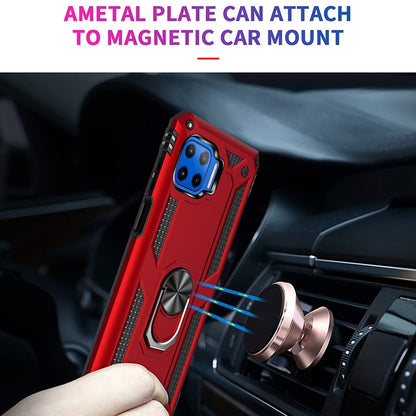 For Motorola Moto G 5G Plus Shockproof TPU + PC Protective Case with 360 Degree Rotating Holder(Black) - Motorola Cases by buy2fix | Online Shopping UK | buy2fix