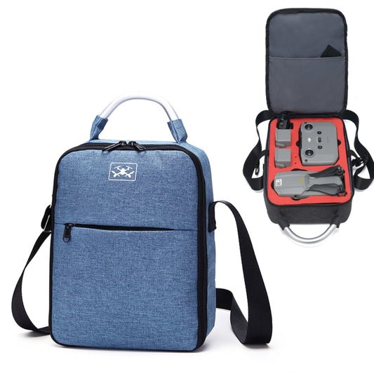 For DJI Mavic Air 2 Portable Oxford Cloth Shoulder Storage Bag Protective Box(Blue Red) - Carry Cases & Bags by buy2fix | Online Shopping UK | buy2fix