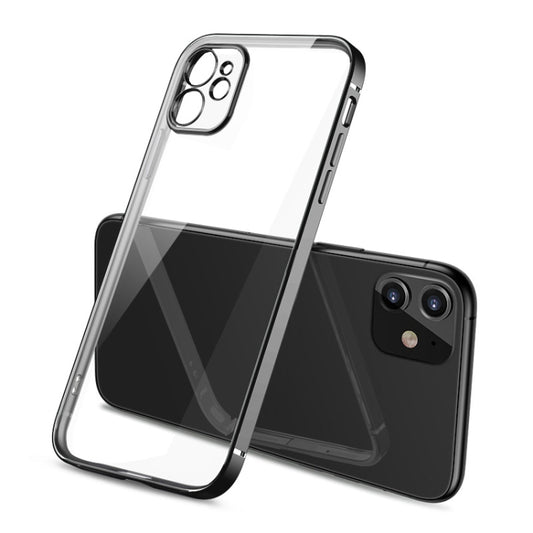 For iPhone 11 Magic Cube Plating TPU Protective Case(Black) - iPhone 11 Cases by buy2fix | Online Shopping UK | buy2fix