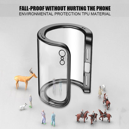 For iPhone 11 Magic Cube Plating TPU Protective Case(Silver) - iPhone 11 Cases by buy2fix | Online Shopping UK | buy2fix