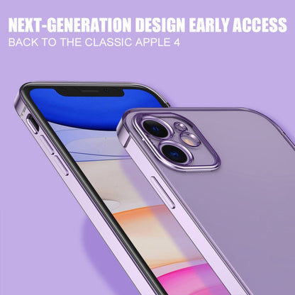 For iPhone 11 Magic Cube Plating TPU Protective Case(Silver) - iPhone 11 Cases by buy2fix | Online Shopping UK | buy2fix