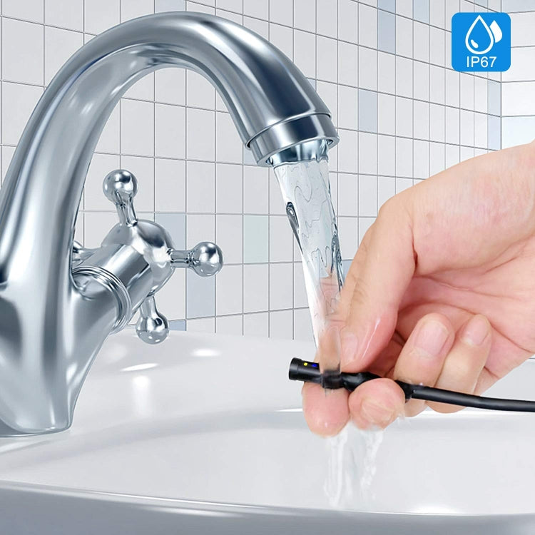 5.5mm 1080P IP68 Waterproof 4.3 inch Screen Single Camera Digital Endoscope, Line Length:2m -  by buy2fix | Online Shopping UK | buy2fix