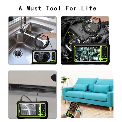 8mm 1080P IP68 Waterproof 4.3 inch Screen Single Camera Digital Endoscope, Line Length:7m -  by buy2fix | Online Shopping UK | buy2fix
