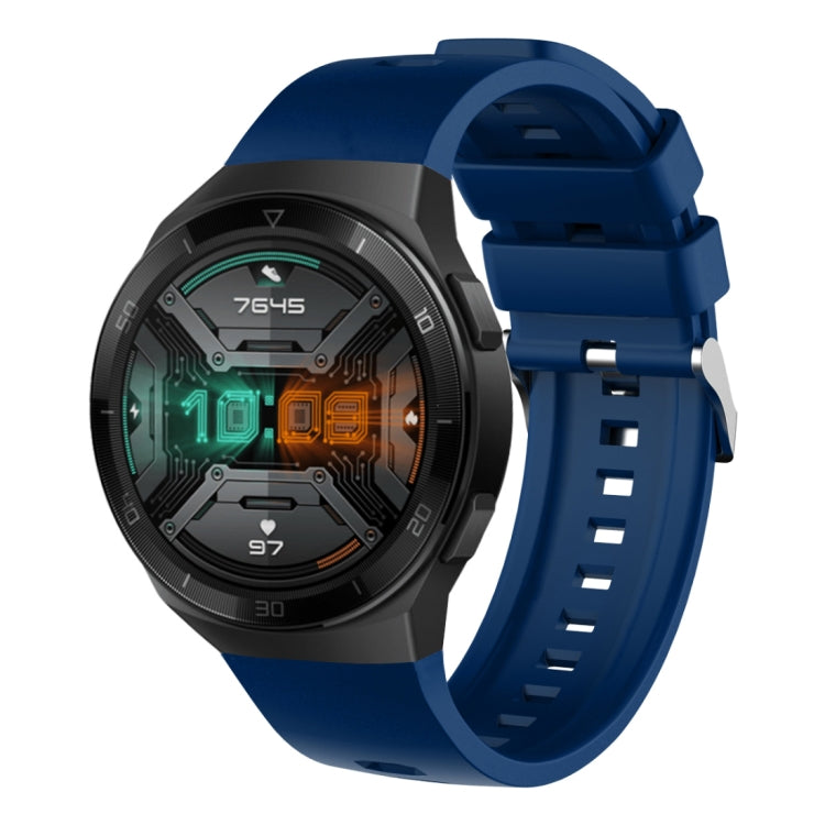 For Huawei Watch GT 2e Silicone Watch Band(Dark Blue) by buy2fix