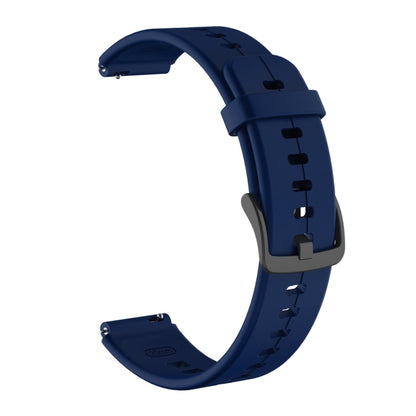 For Huawei TalkBand B6 Silicone Watch Band(Dark Blue) by buy2fix