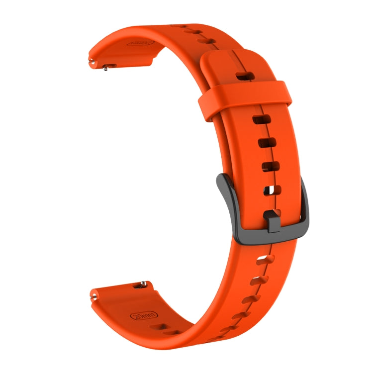 For Huawei TalkBand B6 Silicone Watch Band(Orange) by buy2fix