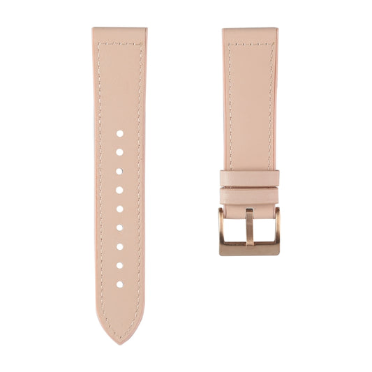 For Samsung Galaxy Watch 3 41mm TPU + Leather Watch Band(Light Pink) - Watch Bands by buy2fix | Online Shopping UK | buy2fix