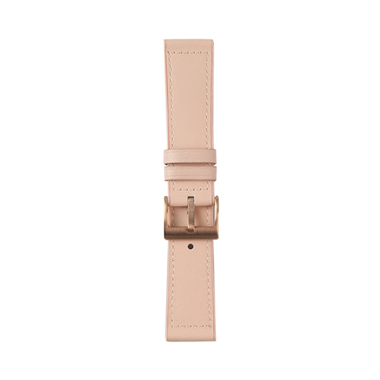 For Samsung Galaxy Watch 3 41mm TPU + Leather Watch Band(Light Pink) - Watch Bands by buy2fix | Online Shopping UK | buy2fix