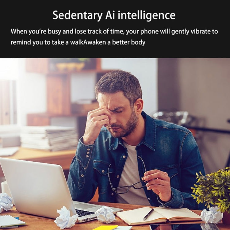 S18 1.3 inch TFT Screen IP67 Waterproof Smart Watch Bracelet, Support Sleep Monitor / Heart Rate Monitor / Blood Pressure Monitoring(Black Yellow) by buy2fix